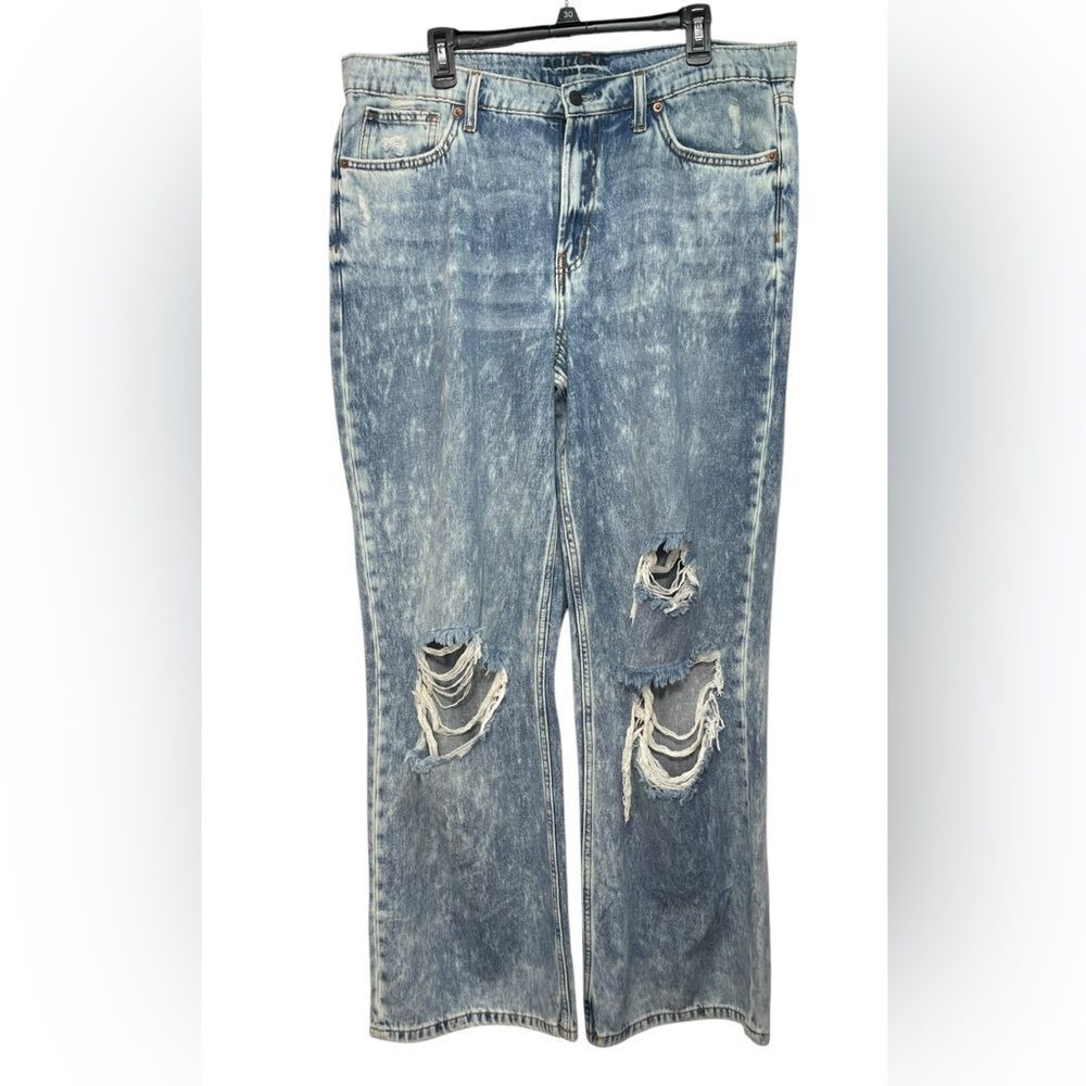 5 for $25🔥Arizona Low‎ Ride Loose Dad Distressed Jeans Juniors Size 17